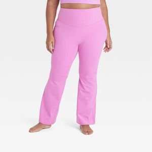 Women's Brushed Sculpt Ultra High-Rise Flare Leggings - All in Motion Purple